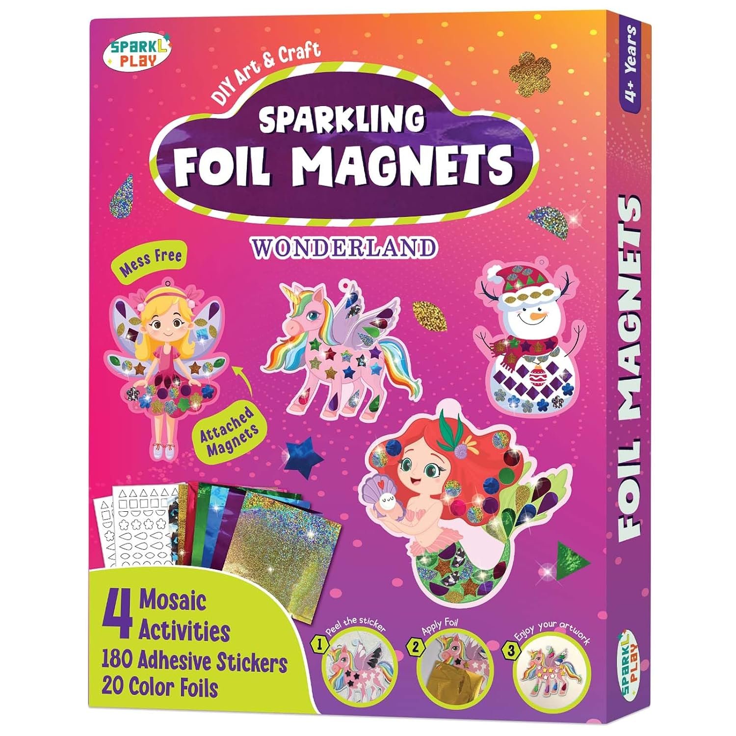 SparkLPlay Wonderland Fridge Magnets